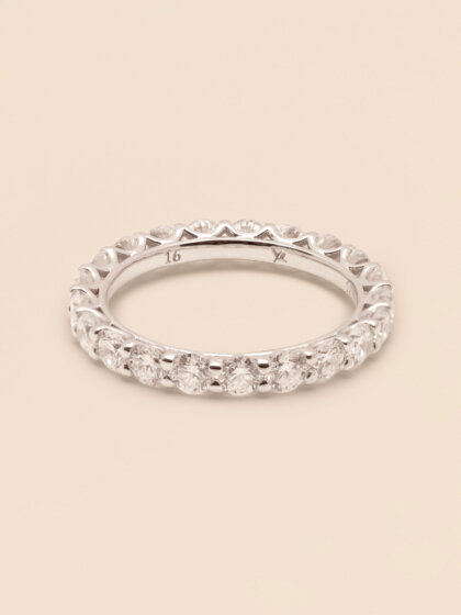 Tiara Full Alliance Diamond Ring 2.8mm/18k