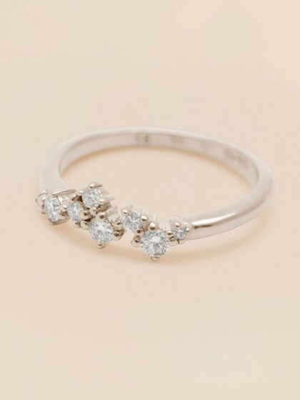 Meadow diamond ring - 0.28 ct